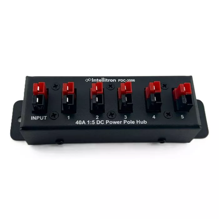 Intellitron PDC-3506 40A Power Pole Hub for Radios | GigaParts.com