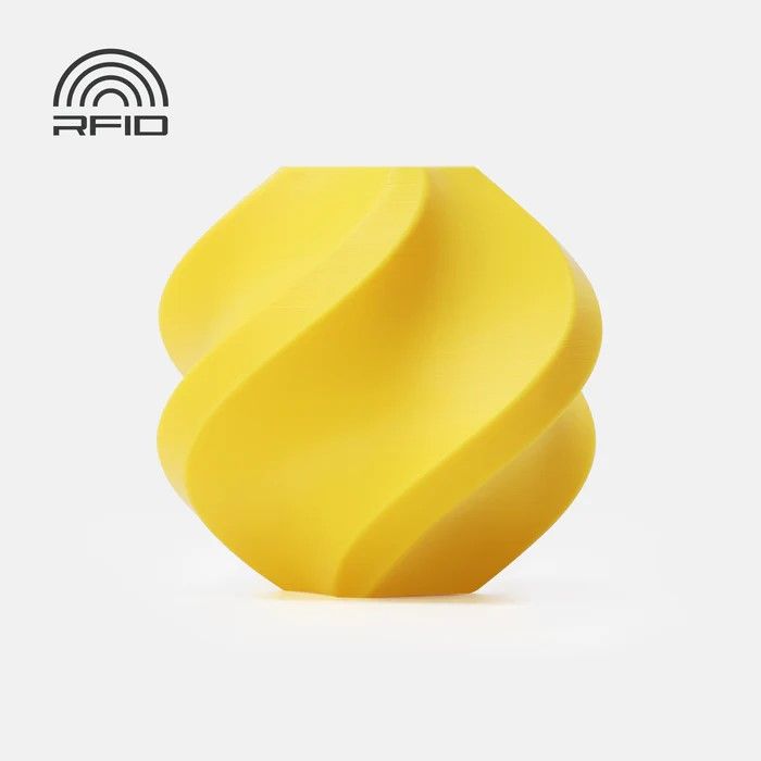 Bambu Lab PETG HF - Yellow 3D Printer Filament 1.75mm 1kg Spool