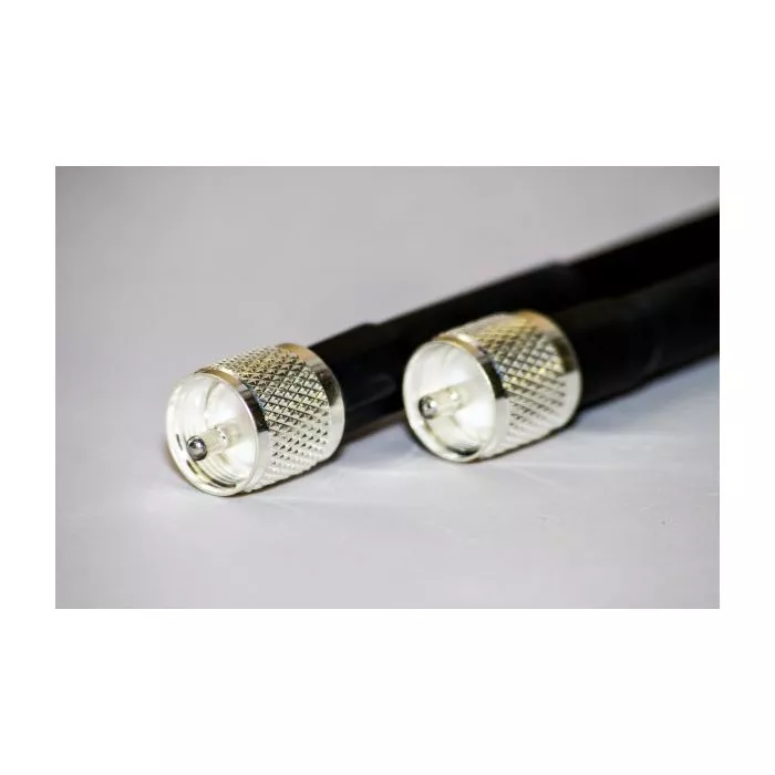 ABR400 Ultra Flex 3ft RG8 Coax Jumper w/ PL259 Ends | GigaParts.com