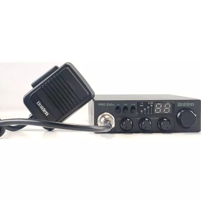 Uniden Pro Series 40 Channel CB Radio with PA CB Switch - Pro520XL