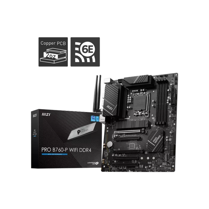 MSI B760-P Pro Gaming DDR4 ATX Motherboard High Performance