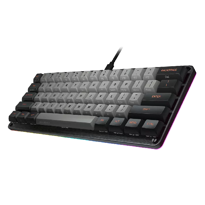 Cougar puri mini 60% DSA メカニカルキーボード 本体 Cougar Puri Mini 60% Mechanical Gaming Keyboard - Red Switches