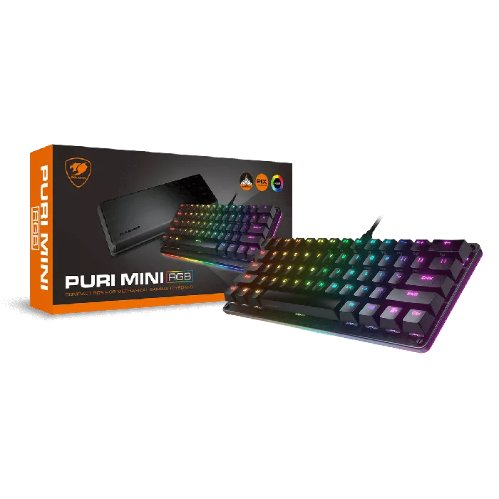 Cougar Puri Mini RGB Mechanical Gaming Keyboard - Red Switches