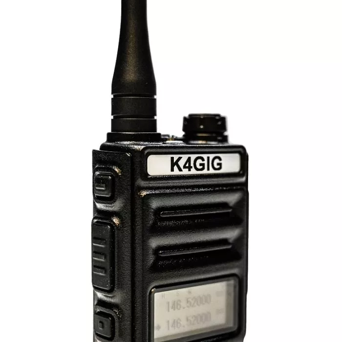 ©︎handra Explorer QRZ-1 5W VHF/UHF Handheld Transceiver GigaParts.com