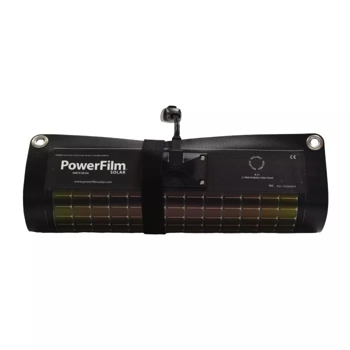 PowerFilm 21W Rollable Solar Panel - Waterproof & Portable