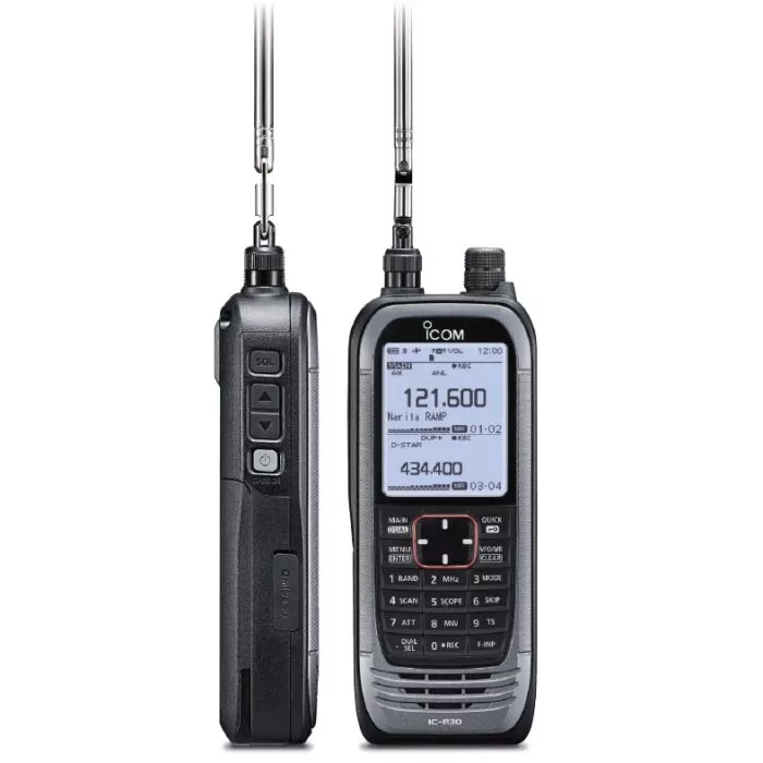 ICOM　 IC-R30 Icom IC-R30, R30 Dual Band Receiver GigaParts.com