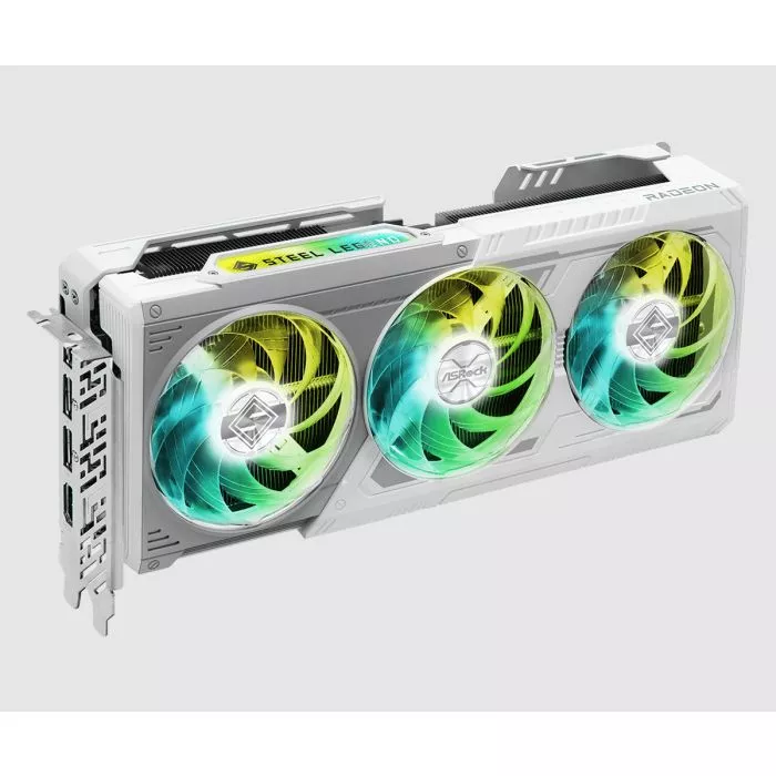 ASRock Radeon RX 9070 XT Steel Legend 16GB Graphics Card