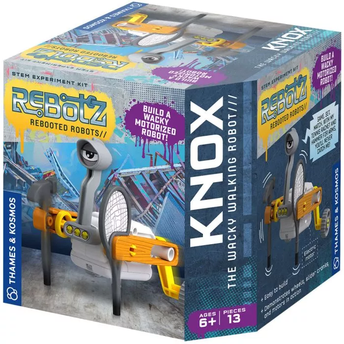 Thames & Kosmos ReBotz Knox - Wacky Walking Robot Kit | GigaParts.com