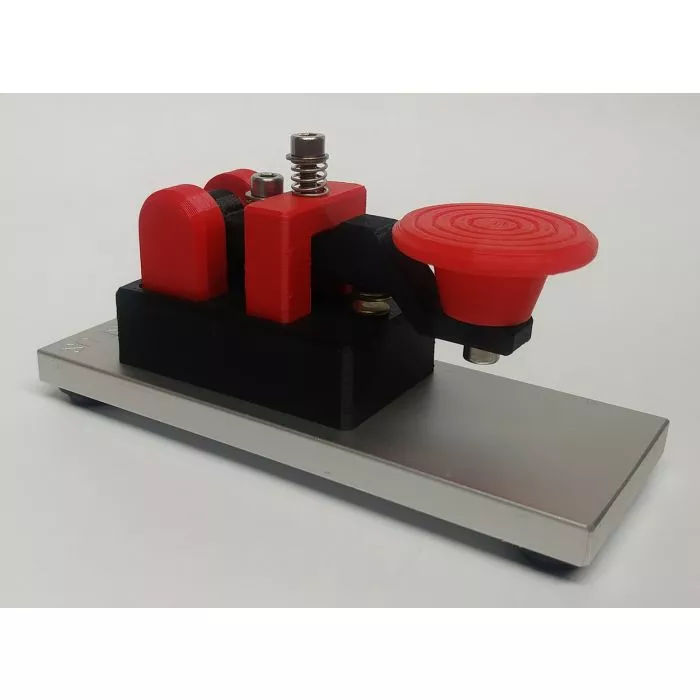 CW Morse MicroKey Bullseye Micro - Thumbnail 2