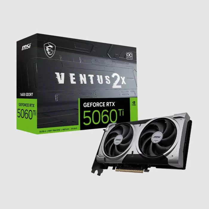 MSI GeForce RTX 5060 Ti 16G VENTUS Graphics Card - G506T-16V2P