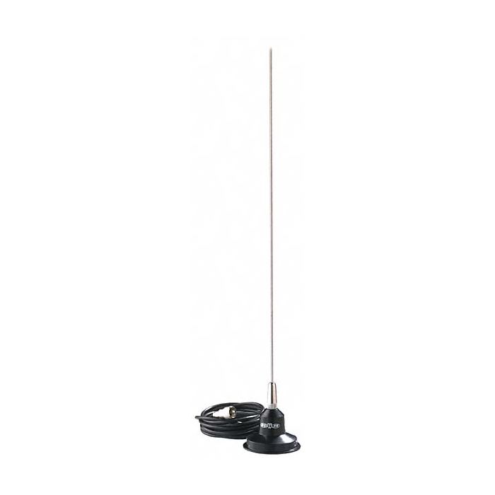 Hustler Antenna RUM-150 144 - 174 MHz 5/8 Wave 3.4 dB Mag Mount Mobile Antenna PL-259