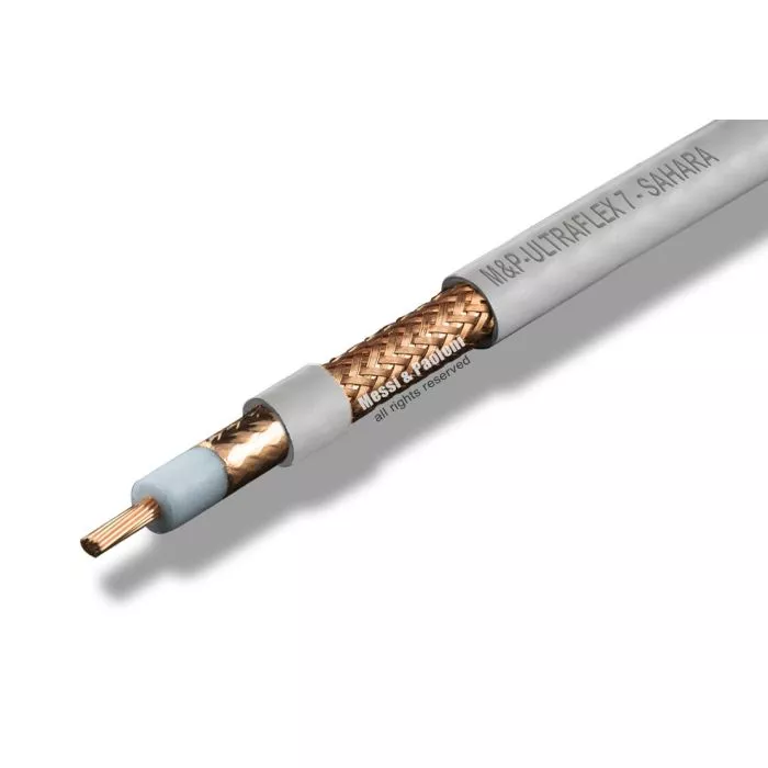Messi and Paoloni UltraFlex 7 Sahara 200ft Coax Cable PL-259s