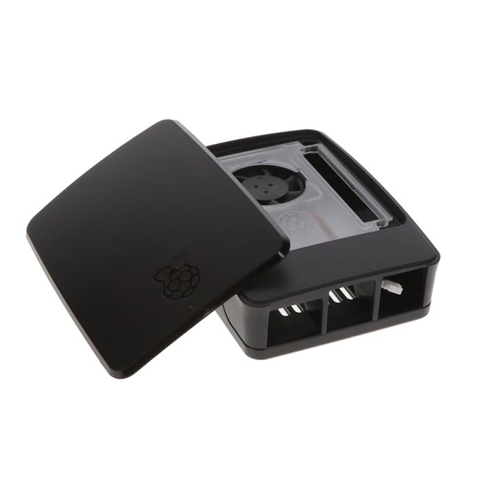 Official Raspberry Pi Case for Raspberry Pi 5 - Black-Grey