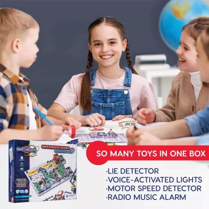 Elenco SC300 Snap Circuits 300-in-1 Electronics Kit | GigaParts.com