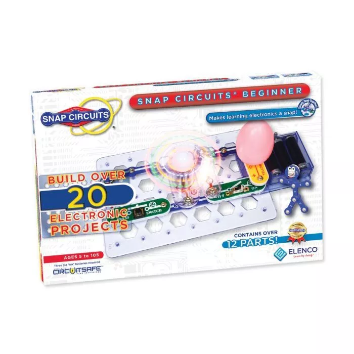 すにすて やなとくん コンプリートセット Elenco SCB20 Snap Circuits Beginner - Fun STEM Kit for Kids