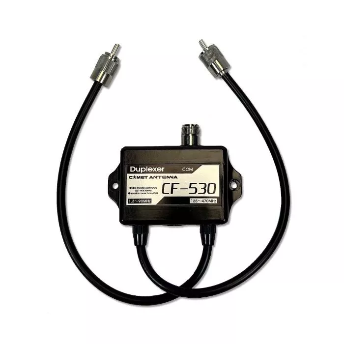 Comet Antennas CF-530 Duplexer for HF/6M and 2M/70CM | GigaParts.com