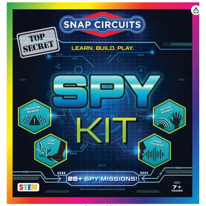 Snap Circuits® Spy Kit, SCSPY1 | GigaParts.com
