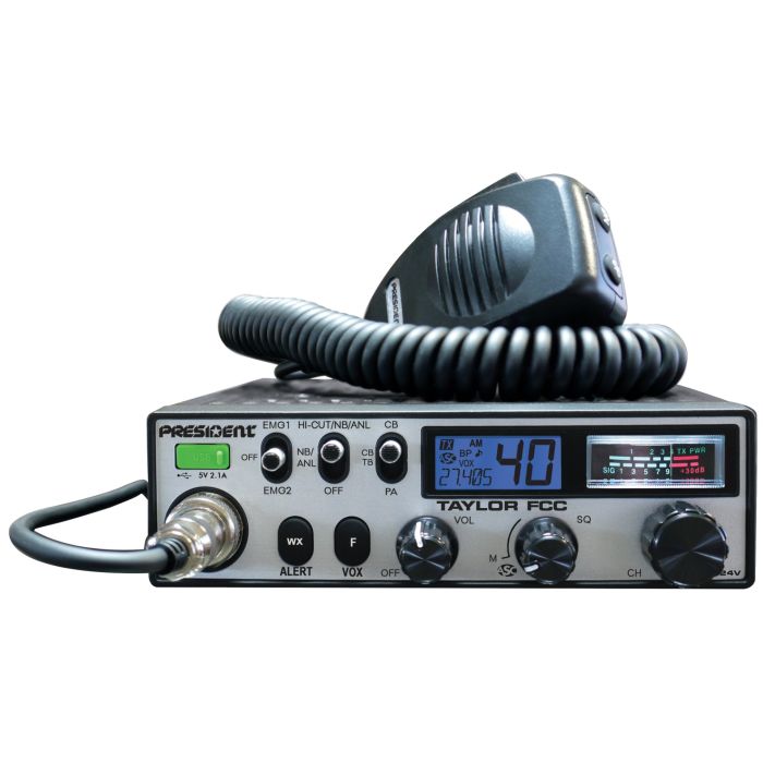 President Electronics Taylor FCC CB Radio - TXUS403-1