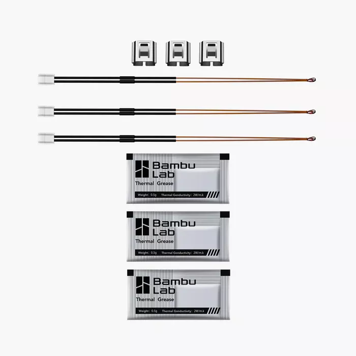 Bambu Lab FAH001 Thermistor for X1C Hotend - 3D Printing