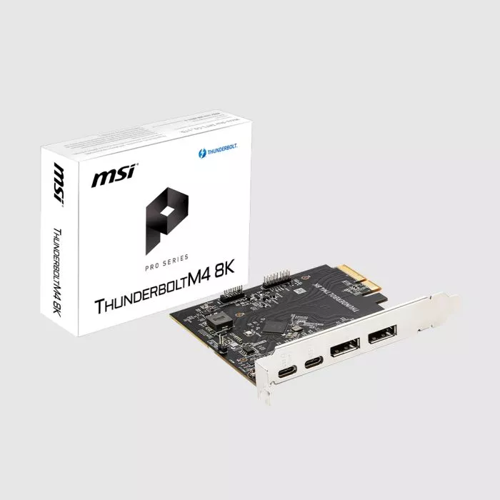 MSI Thunderbolt 4 PCIe Expansion Card GigaParts.com