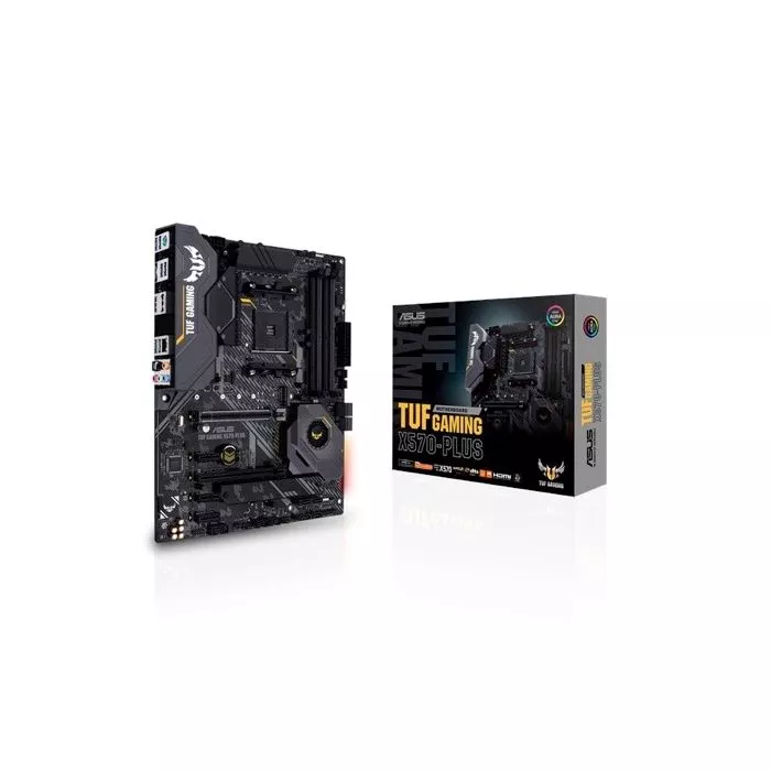 ASUS AM4 TUF Gaming X570-Plus ATX Motherboard - High-Performance