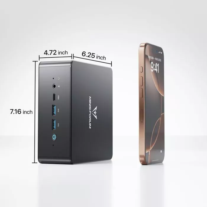 Minisforum UM890 Pro Mini Desktop PC - High Performance & Compact