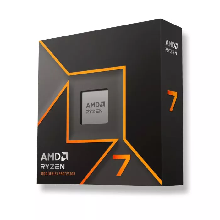 CPU AMD Ryzen 7 9700X BOX Open Box AMD Ryzen 7 9700X 8-Core 16 Threads Processor, 40MB Cache