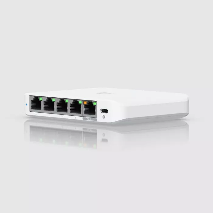 Ubiquiti Flex Mini 2.5G Switch - Compact 5-Port Connectivity