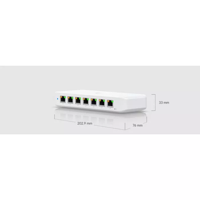 Ubiquiti Ultra 60W Switch - 8-Port GbE PoE for Smart Networks
