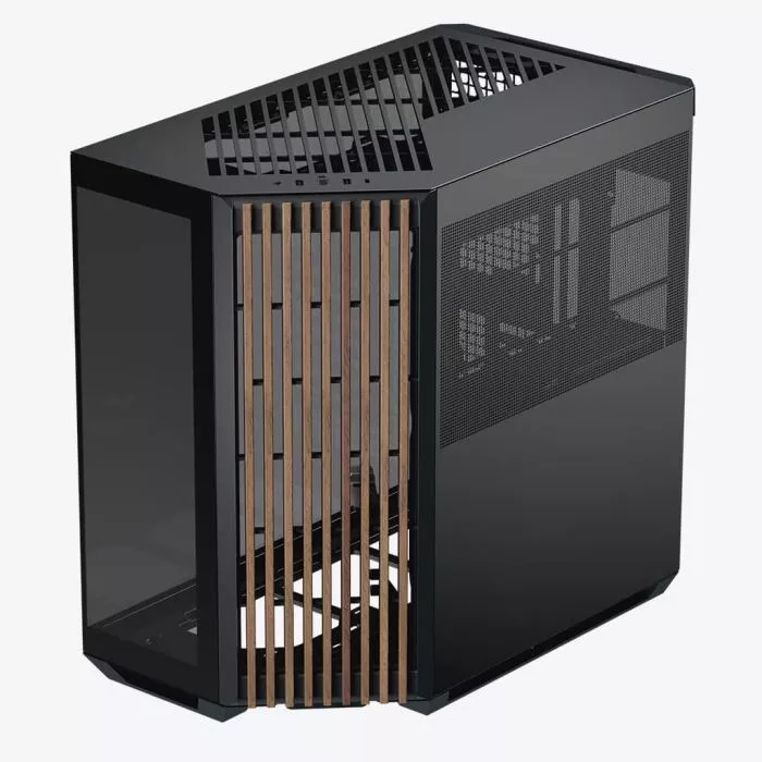 APNX V1 Mid Tower Black PC Chassis - Customizable Cooling