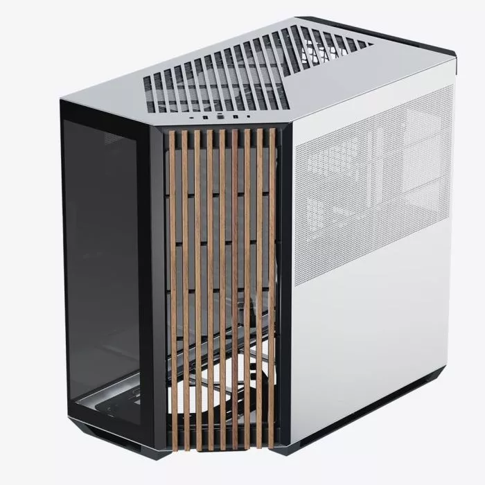 APNX V1 Mid Tower Black-White PC Chassis | Custom Cooling & Style