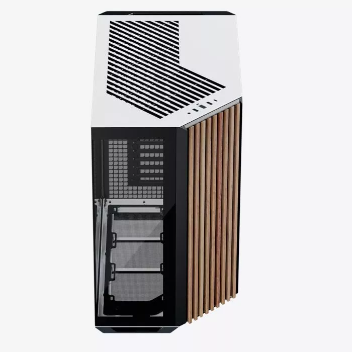 APNX V1 Mid Tower Black-White PC Chassis | Custom Cooling & Style