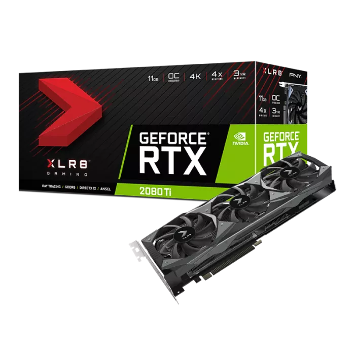 PNY GeForce RTX 2080 Ti XLR8 Gaming OC GPU - Unmatched Performance