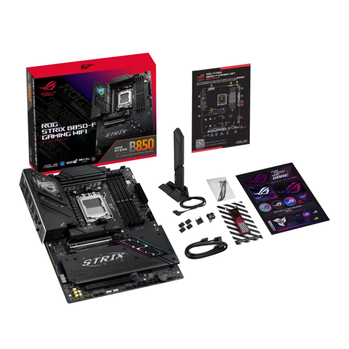 ASUS ROG STRIX B850-F Gaming WiFi ATX DDR5 Motherboard | GigaParts.com