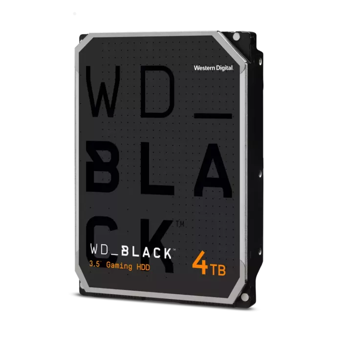 WD Black 4TB Gaming HDD - 7200RPM Performance Drive | GigaParts.com