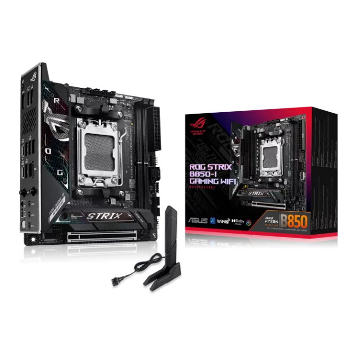 ASUS ROG STRIX B850-I GAMING WIFI Mini-ITX Motherboard | GigaParts.com