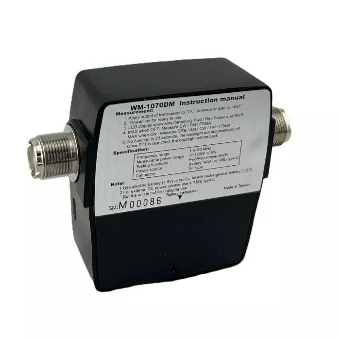 Nissei DG-503 MAX Digital SWR And Watt Meter - Comunicaciones