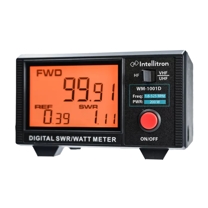 Intellitron WM-1001D Digital SWR and Watt Meter 1.6-60 MHz / 125