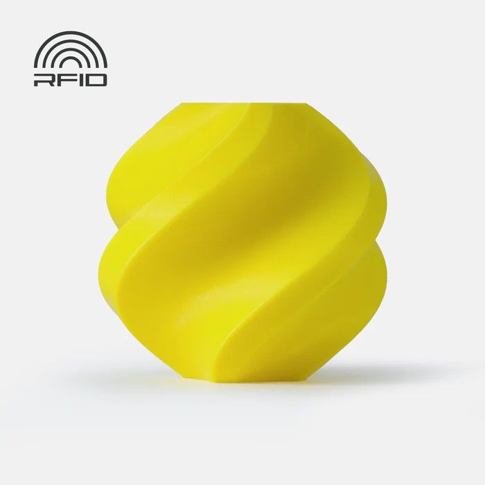 Bambu Lab PLA Basic - Yellow 3D Printer Filament 1.75mm 1kg Refill