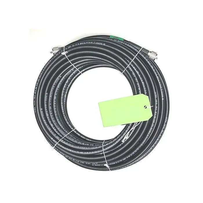 ABR400 Ultra Flex 75ft RG8 Coax Jumper with PL259 Ends | GigaParts.com