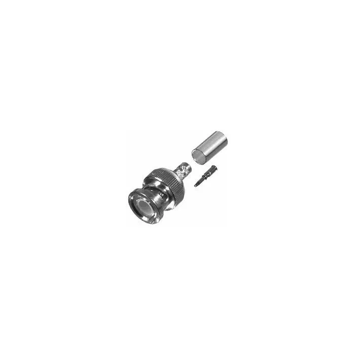 Lands Precision BNC Male Connector for RG-58 - Crimp On