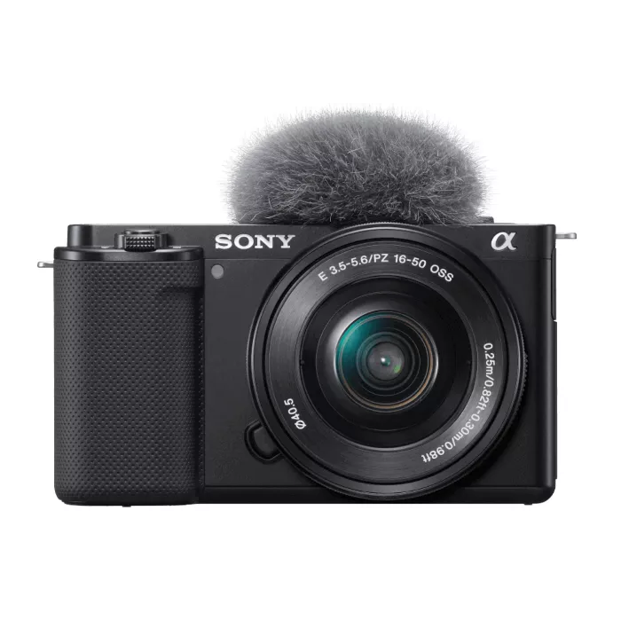 Sony ZV-E10 Mirrorless Camera with 16-50mm Lens - Black