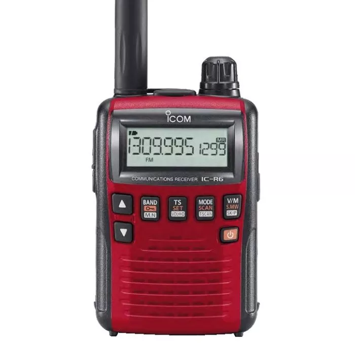 Icom IC-R6 Sport Red | GigaParts.com