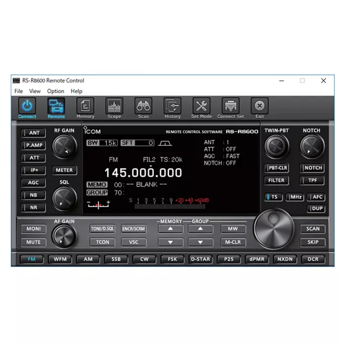 Icom R8600 Control Software GigaParts.com