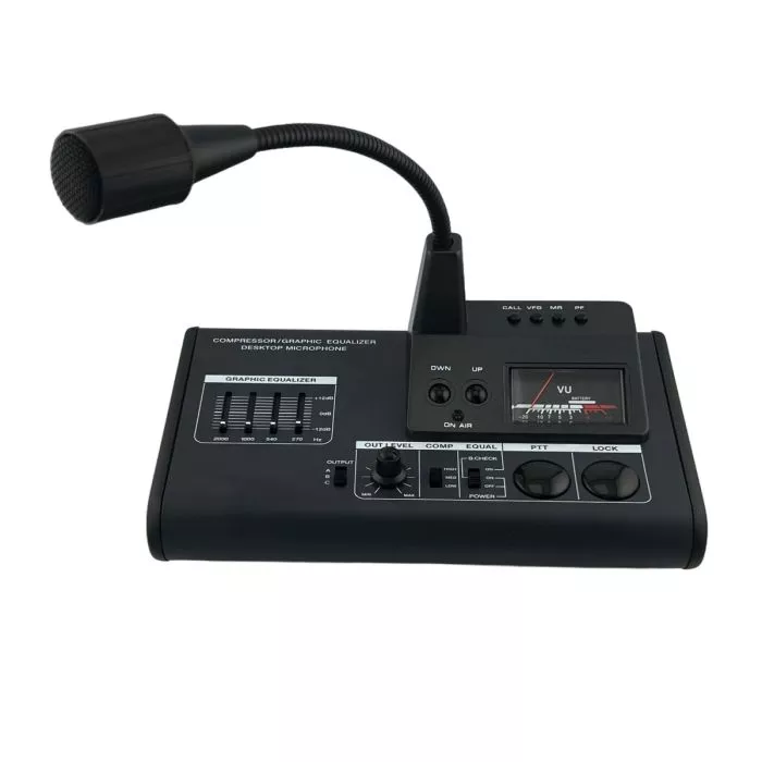 Intellitron DM-5299 Desktop Microphone Console with Equalizer