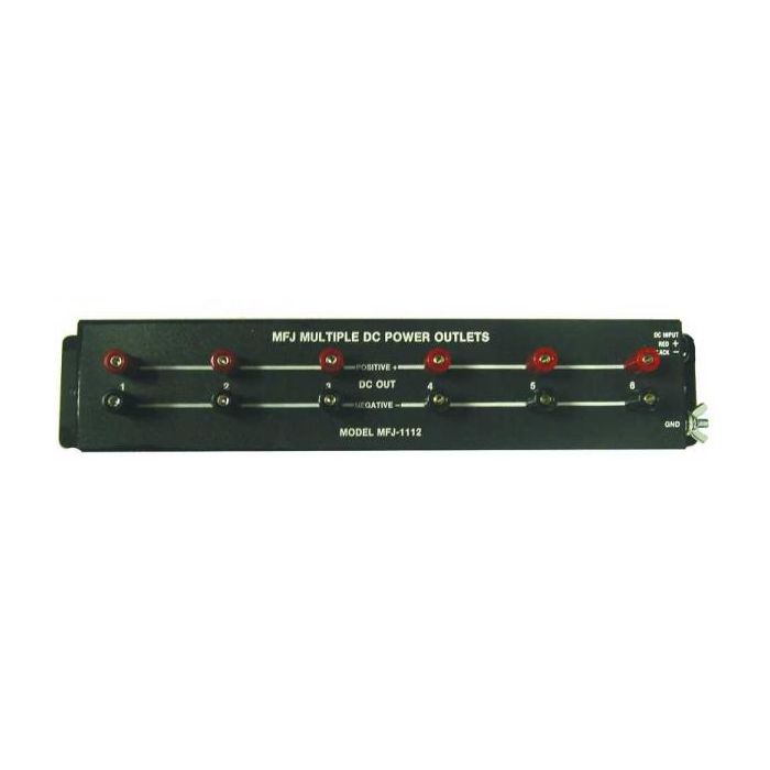 MFJ-1112 Power strip, 15A, 6 outputs