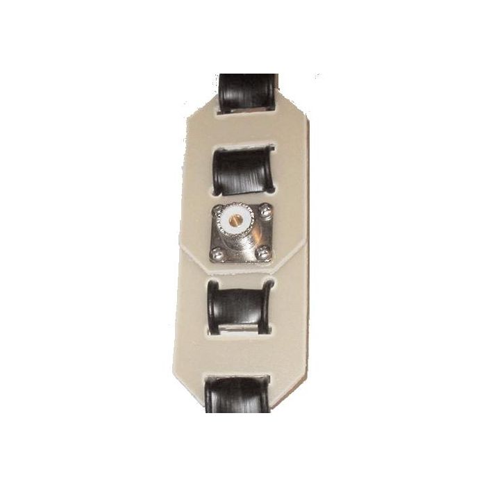 MFJ Mid-feed ladder line insulator SO239 - MFJ-16F01 MFJ Mid-feed ladder line insulator SO239 - MFJ-16F01