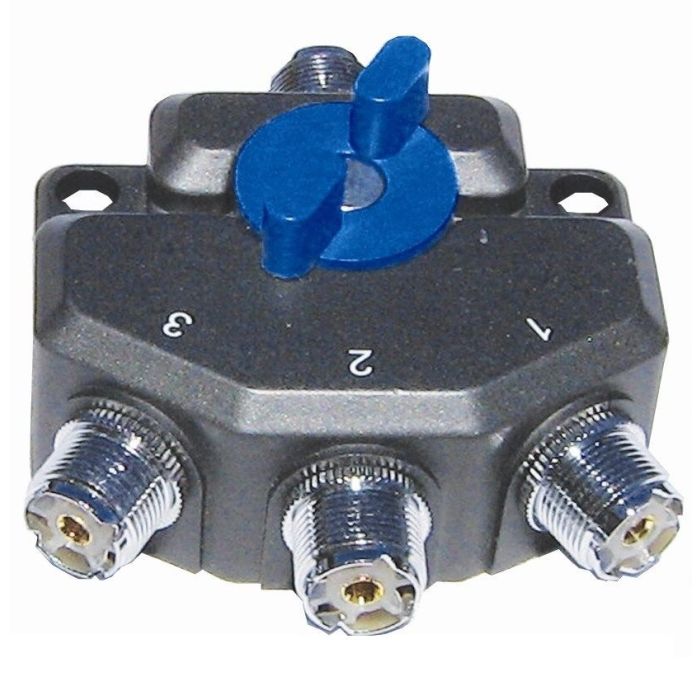 MFJ-2703 Three Position Antenna Switch 800 MHz - 1500 Watts SO-239 Connectors