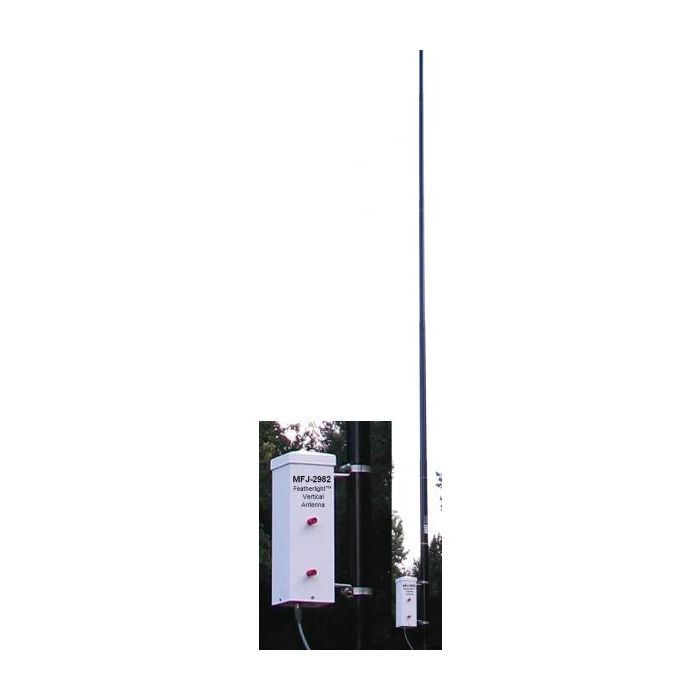 MFJ-2982 Vertical antenna, 80-6M, 31', 600w