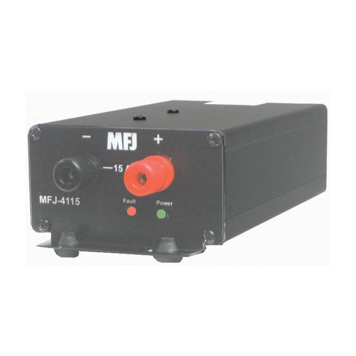 MFJ-4115 Switching power supply, 13.8V 15A, small
